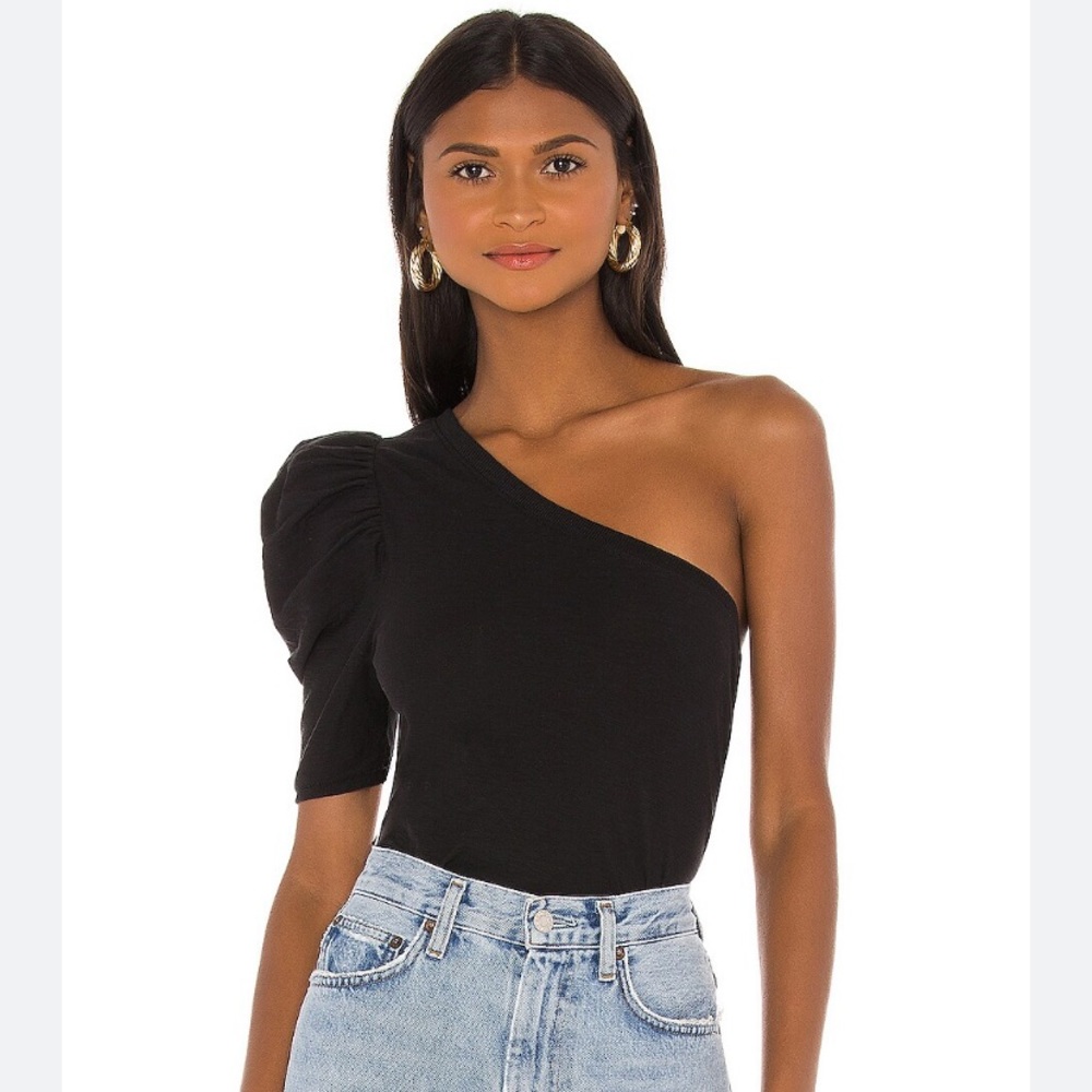 Nation LTD Paulina Tee in Jet Black